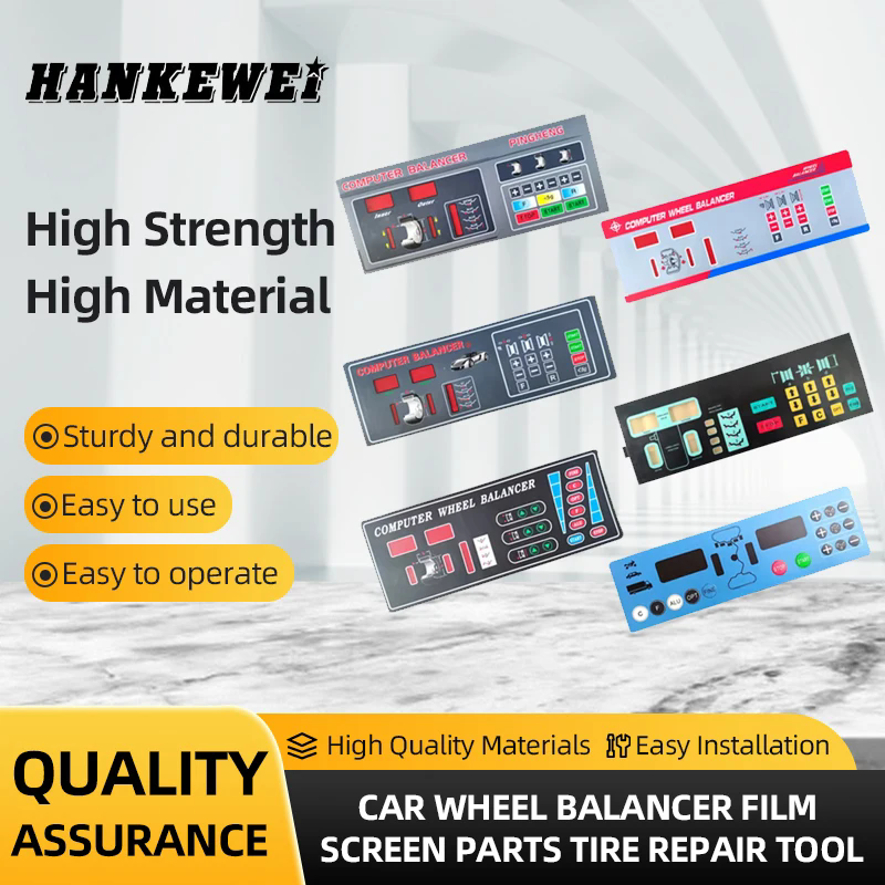 Tire Balance Machine - Car Wheel Balancer Film Screen Parts