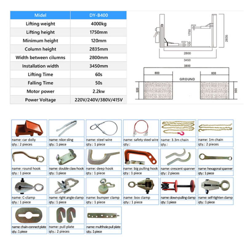 CE Certified Auto Body Repair  - Car Frame Straightening ulasan dan harga